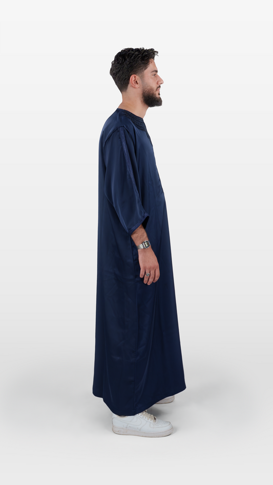 Jalabiya- Midnight blue