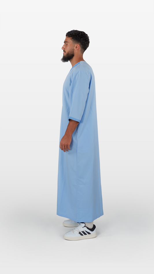 Essential Jalabiya - Nordic Blue